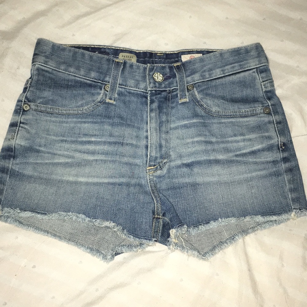 AG denim shorts
